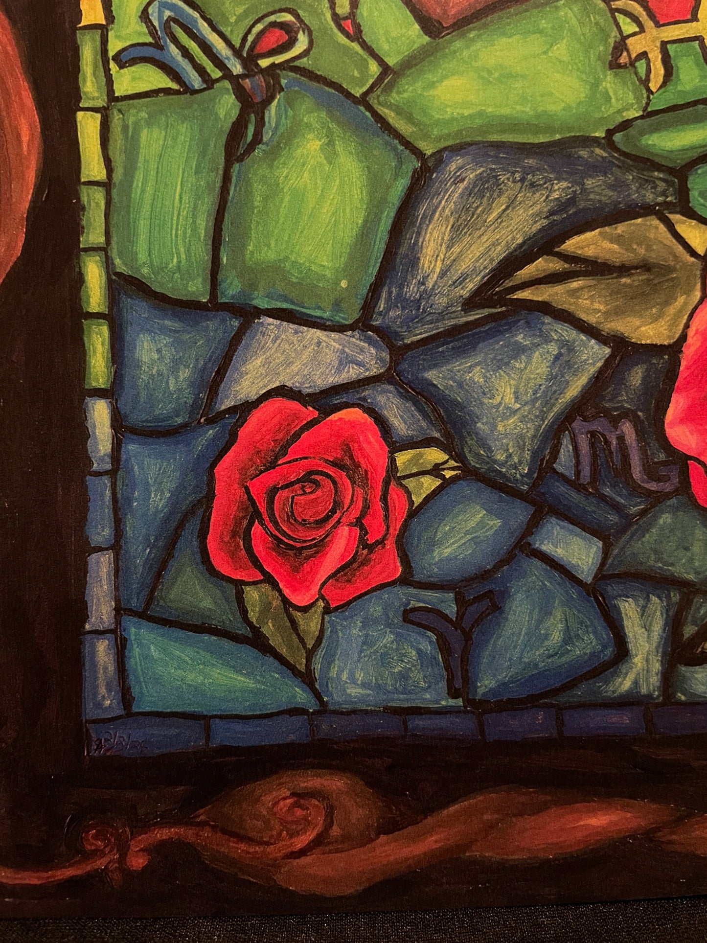 Stained Beauty Print