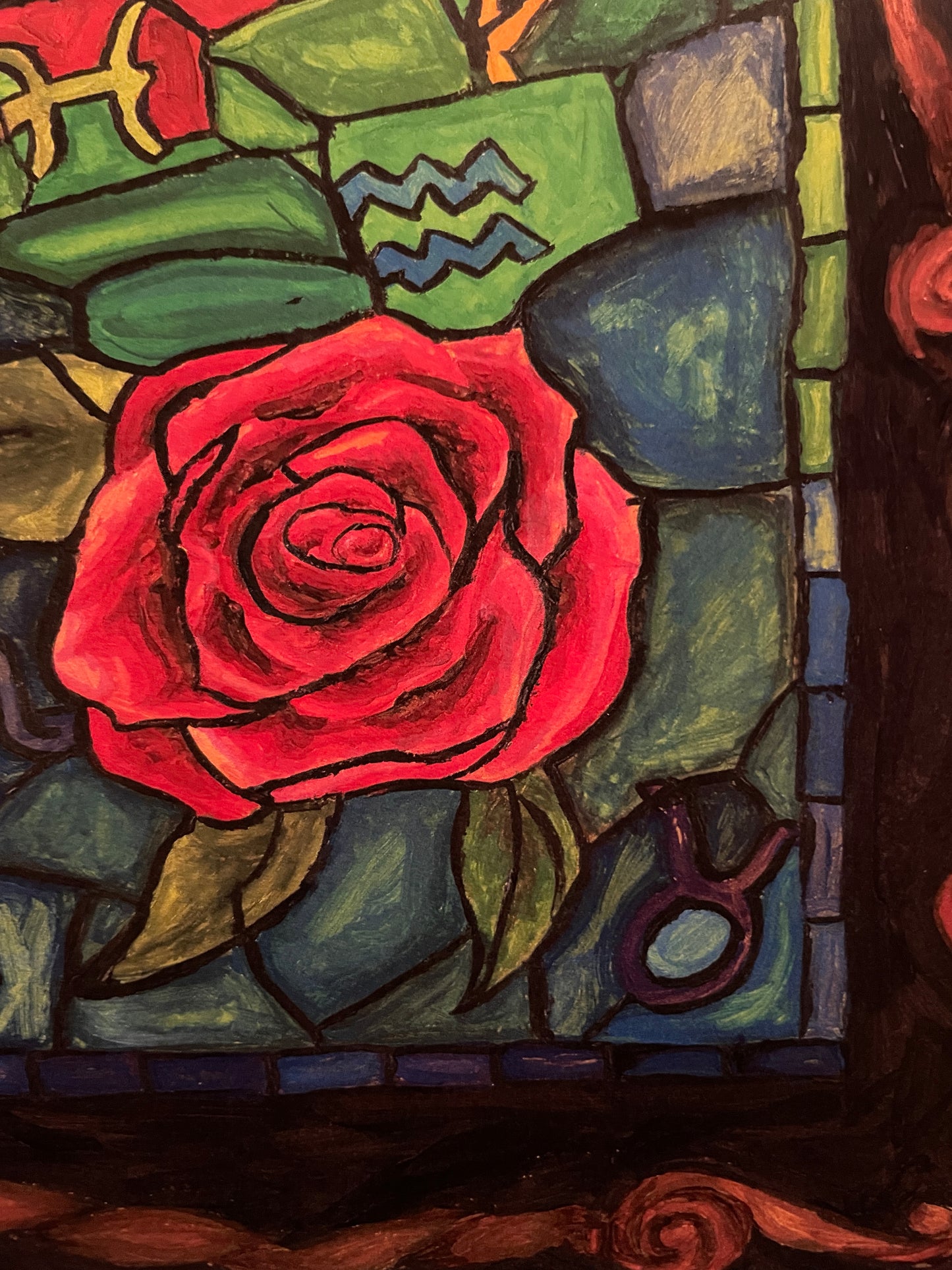Stained Beauty Print