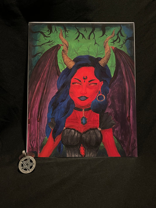 Horned Majesty Print