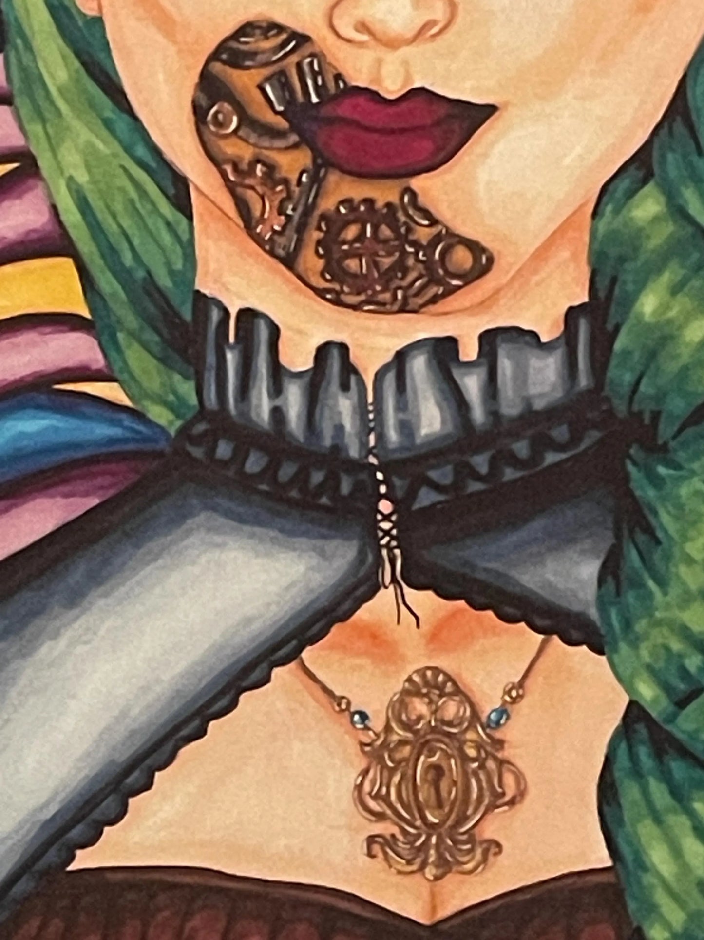 Mrs Steampunk Print