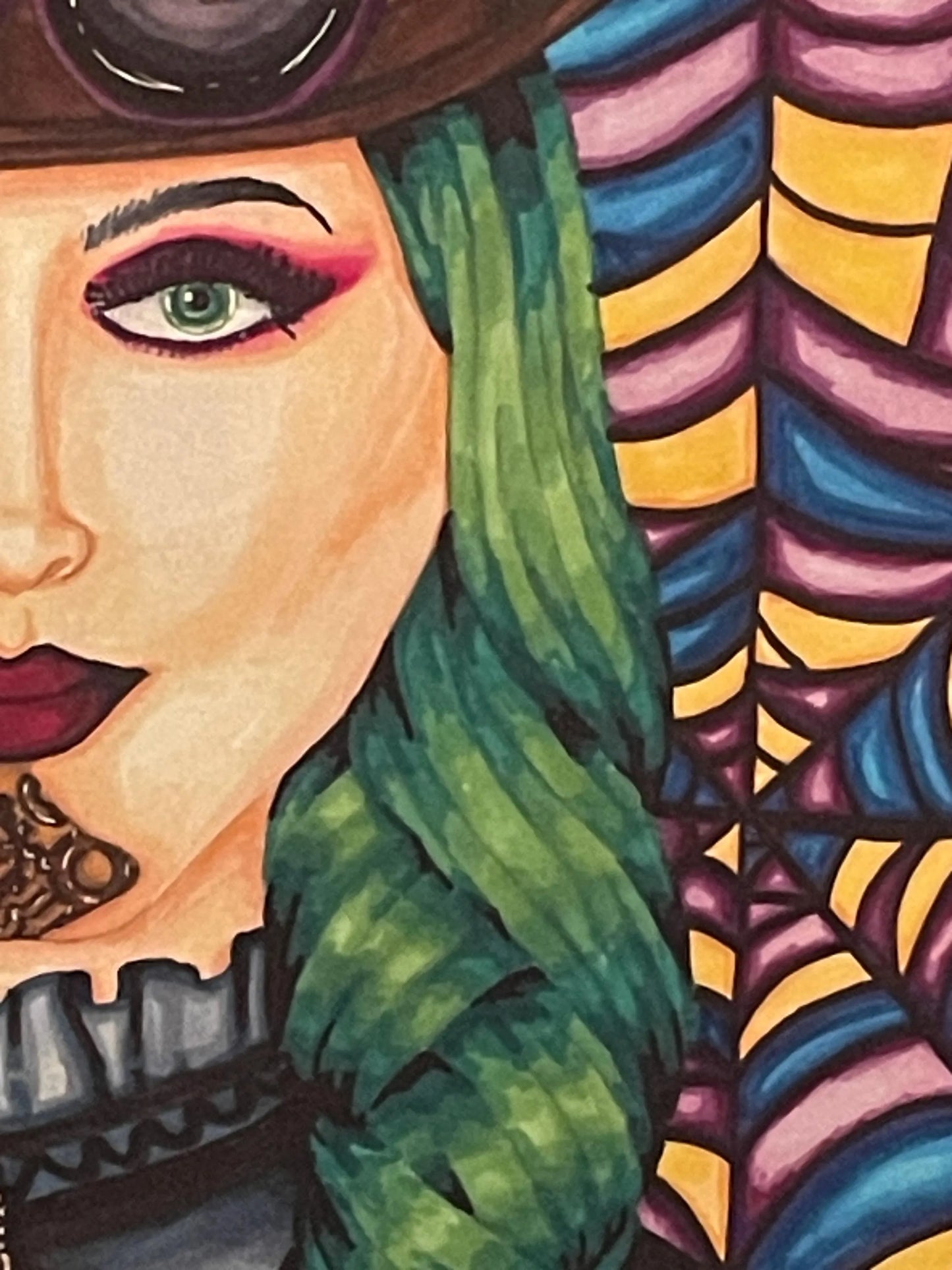 Mrs Steampunk Print