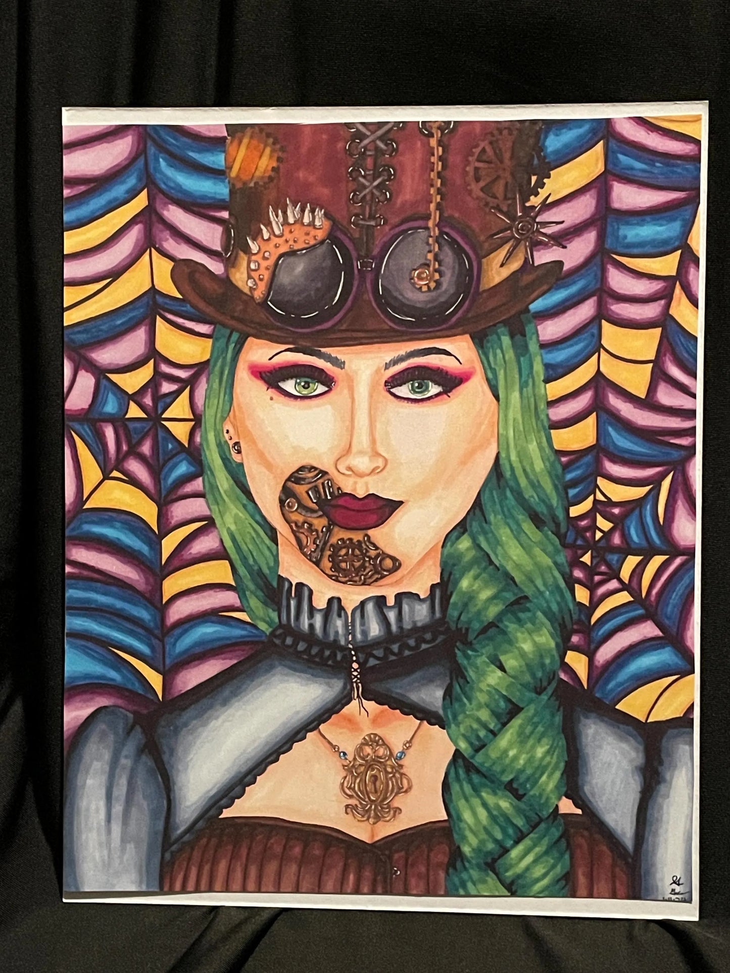 Mrs Steampunk Print