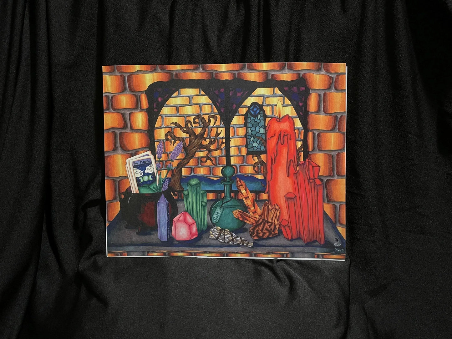 Witchy Castle Print