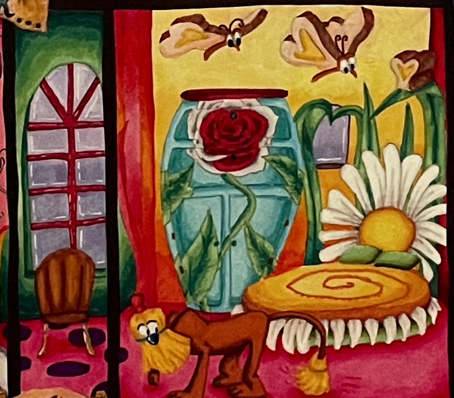 Alice's Wonderland Dollhouse Print