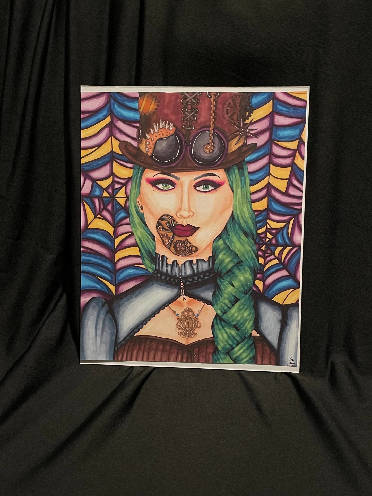 Mrs Steampunk Print