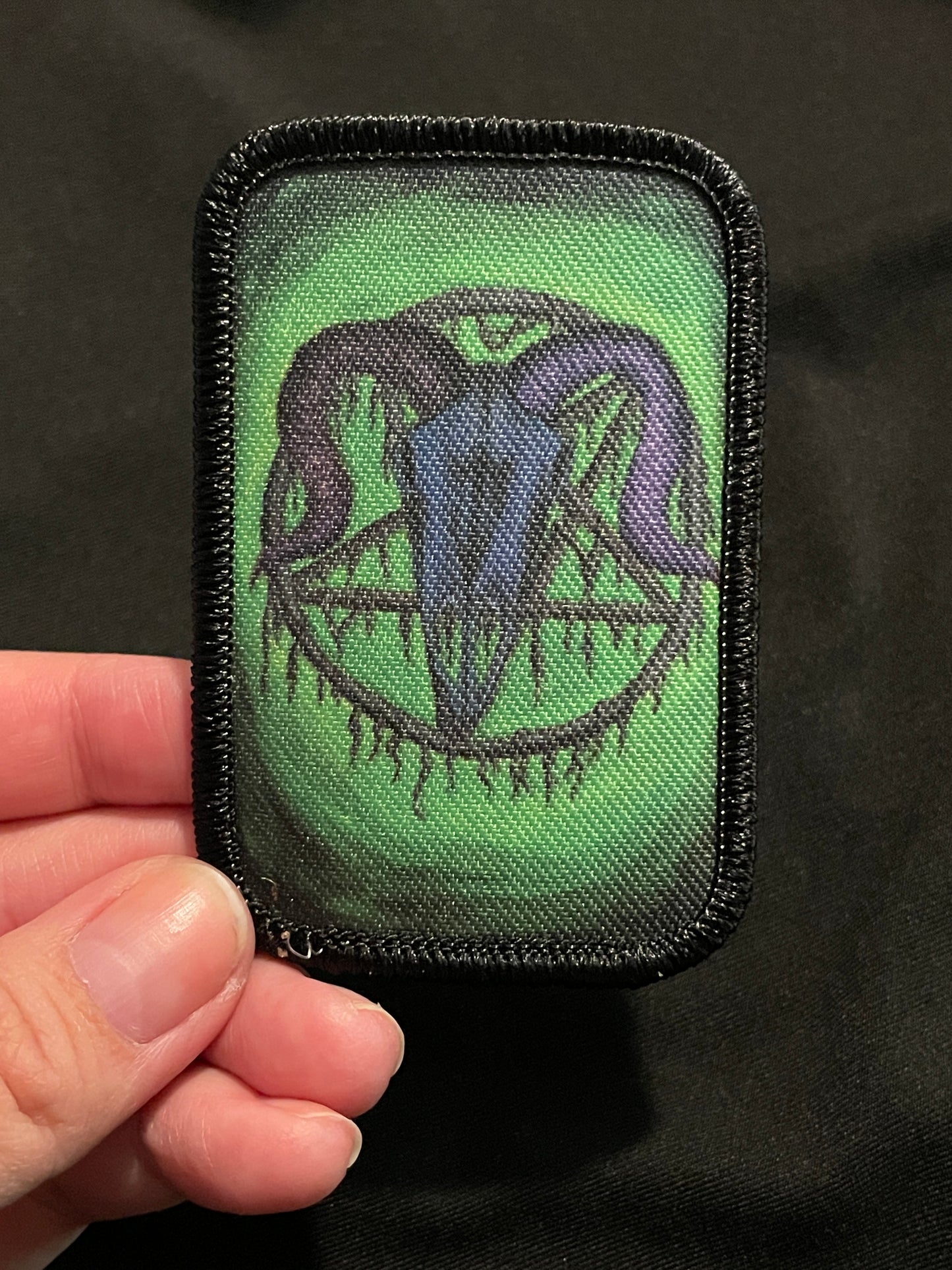 Neon Baphomet Patch