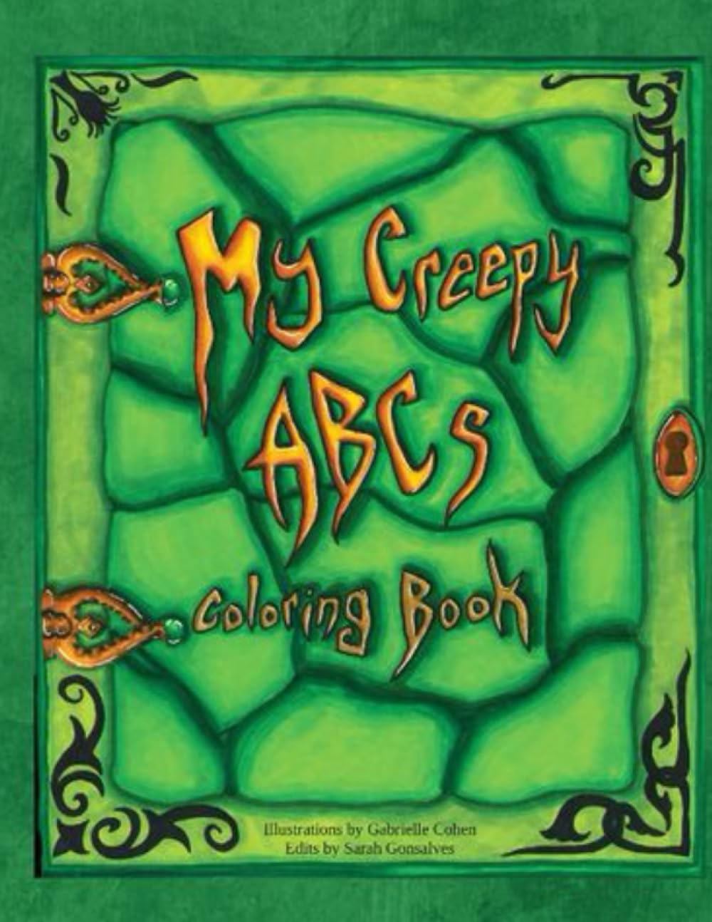My Creepy ABCs Coloring Book
