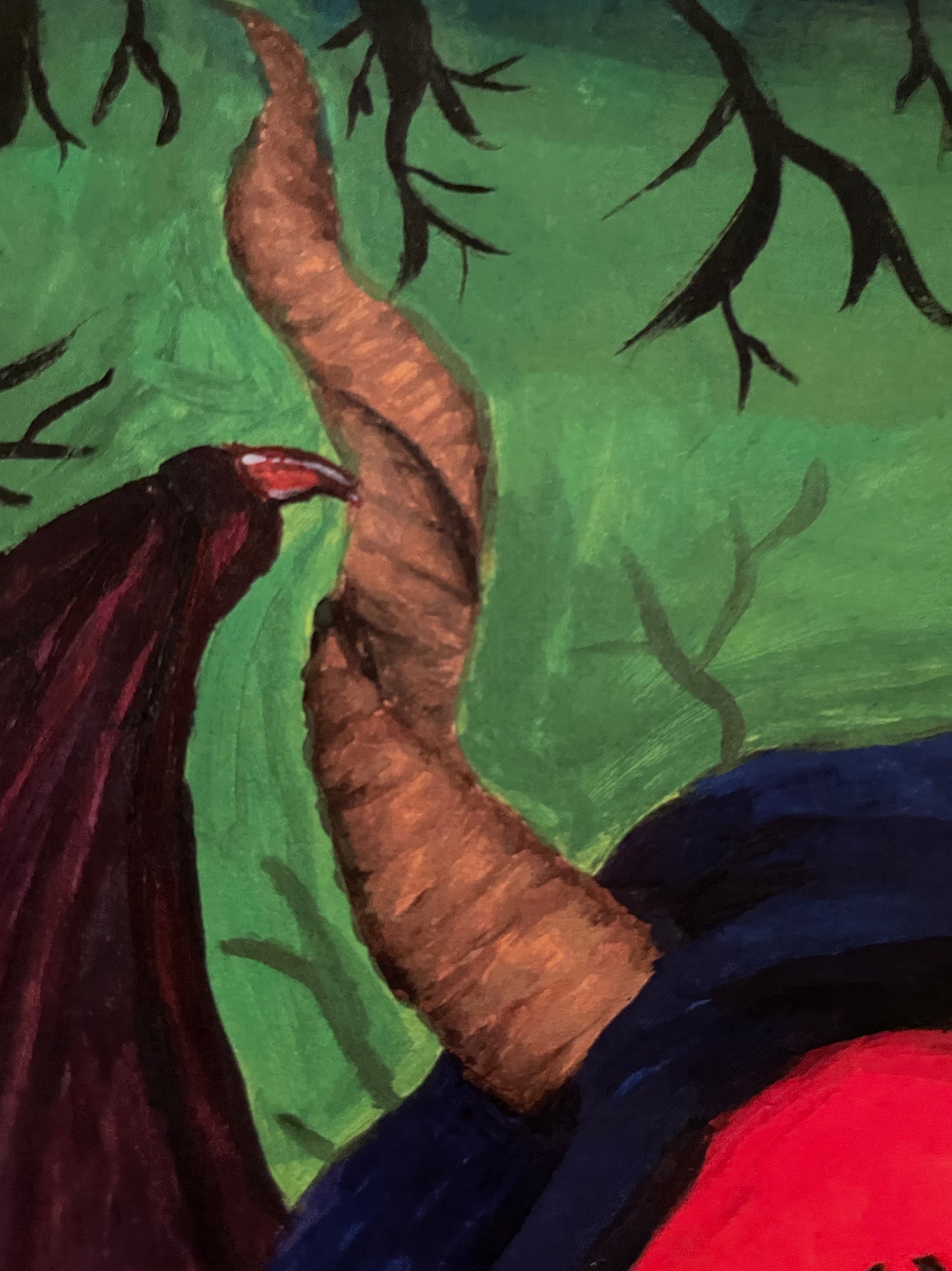 Horned Majesty Print