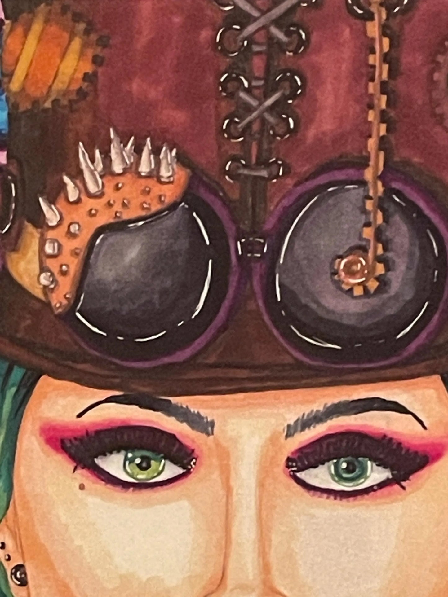 Mrs Steampunk Print