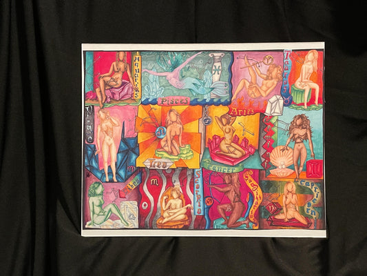 Zodiacs Print