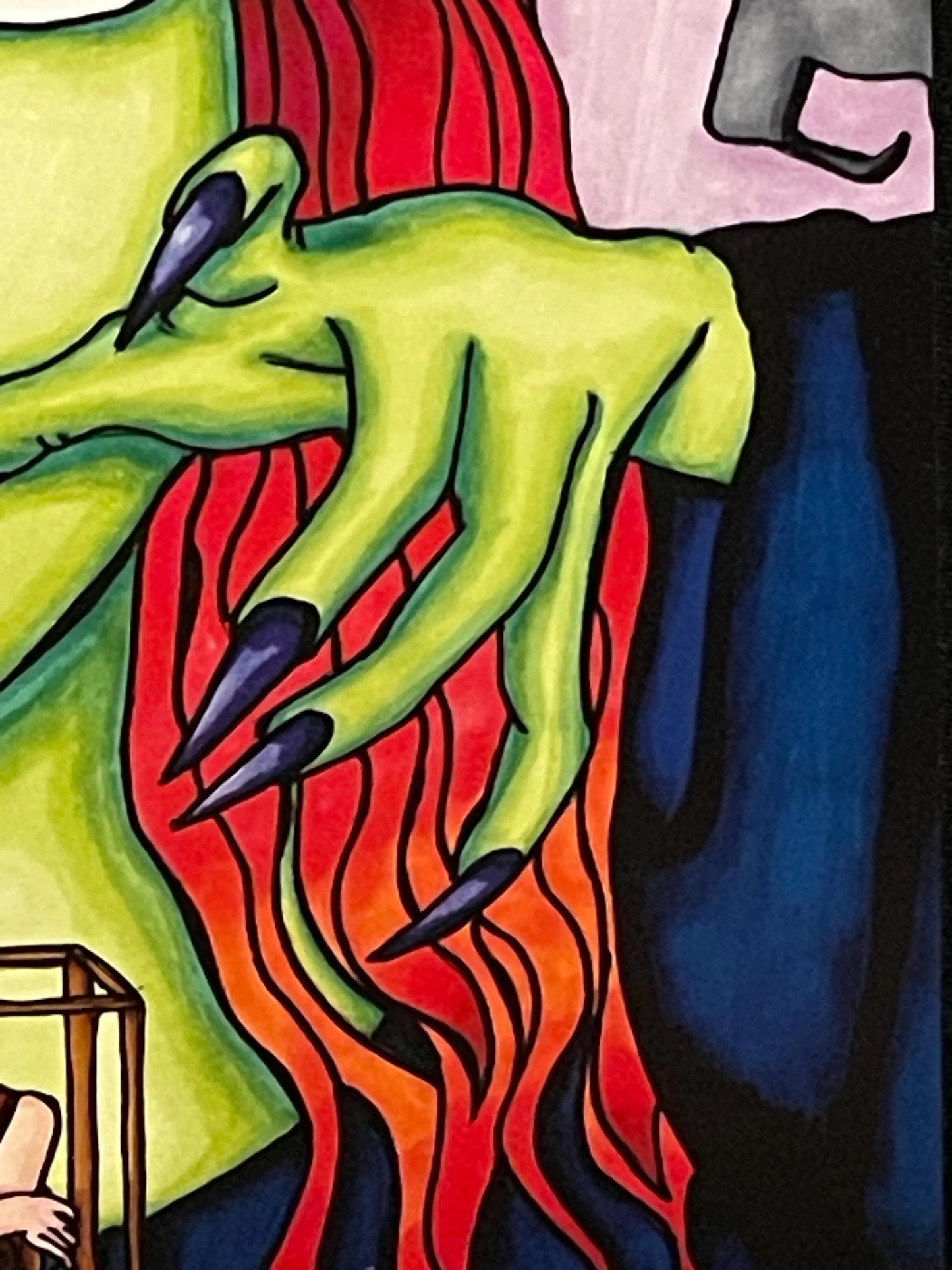 Green Witch Print