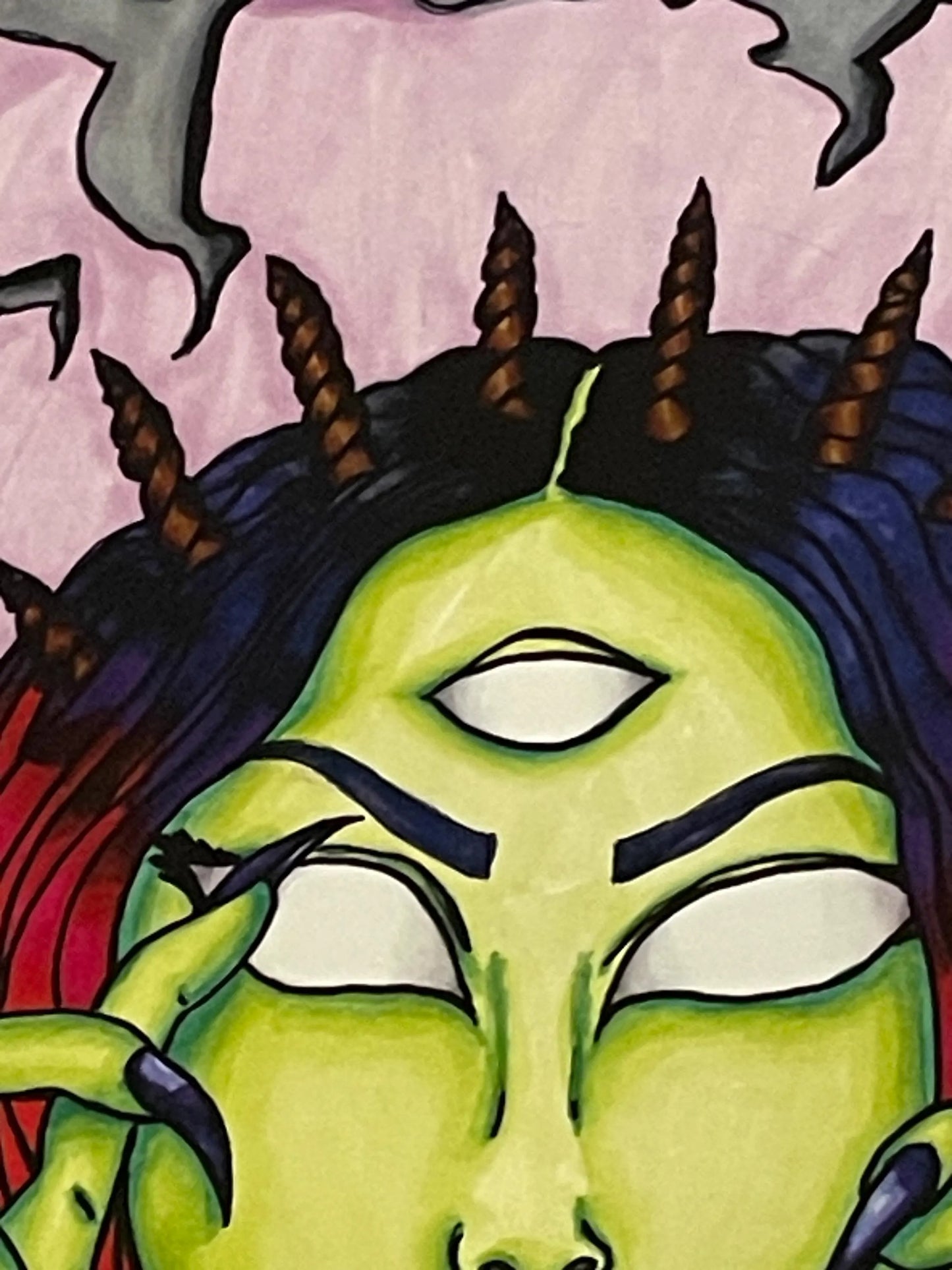 Green Witch Print