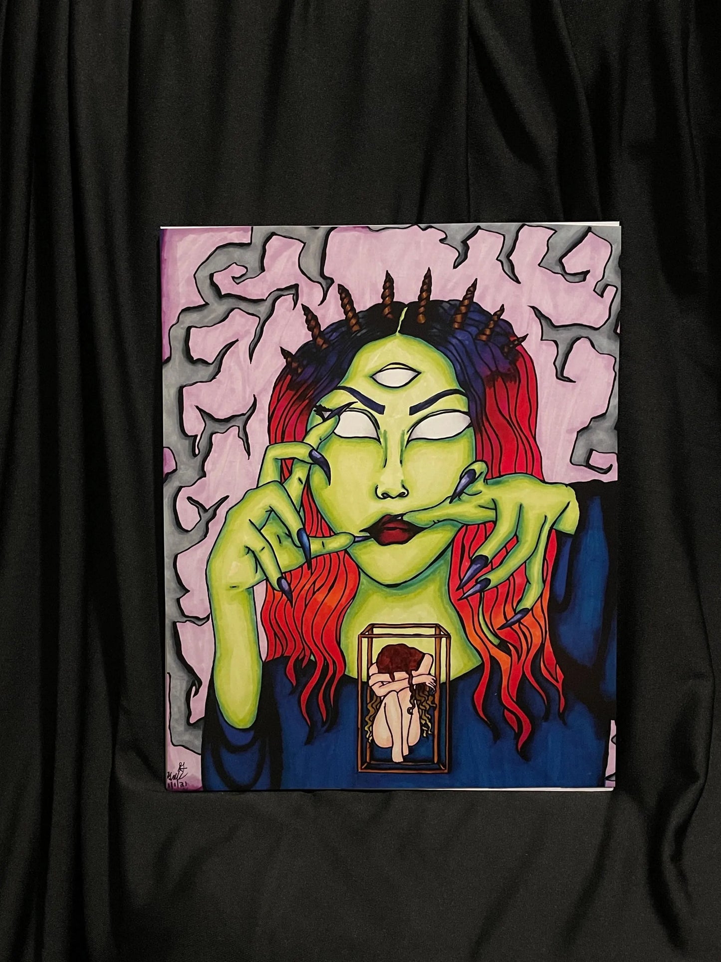 Green Witch Print