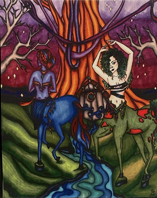 The Centaur Dance Print