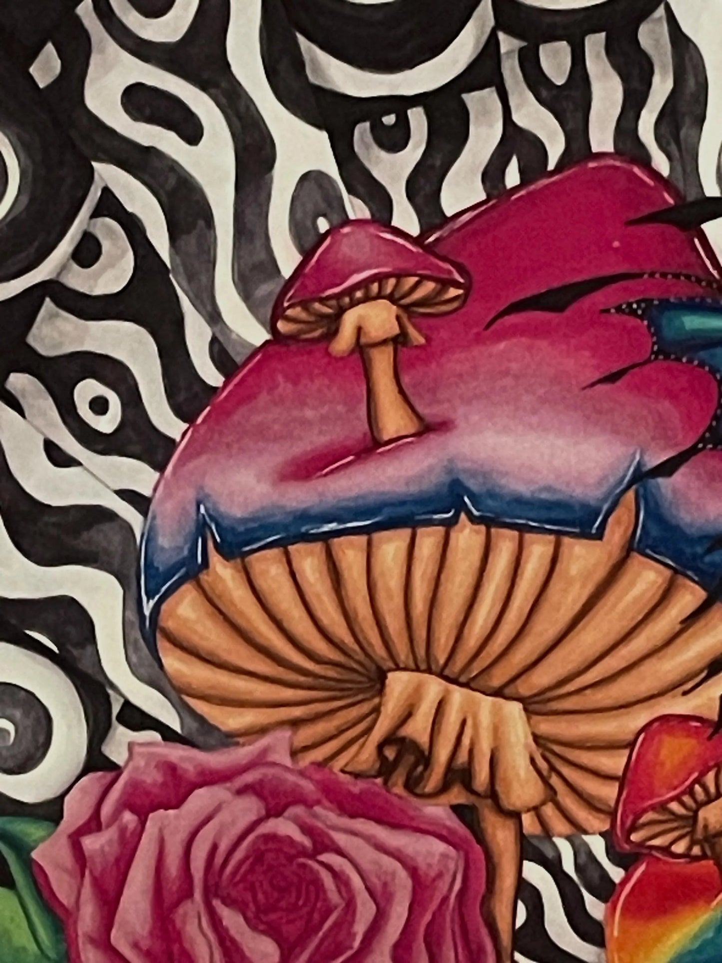 Mushroom Fairy Print