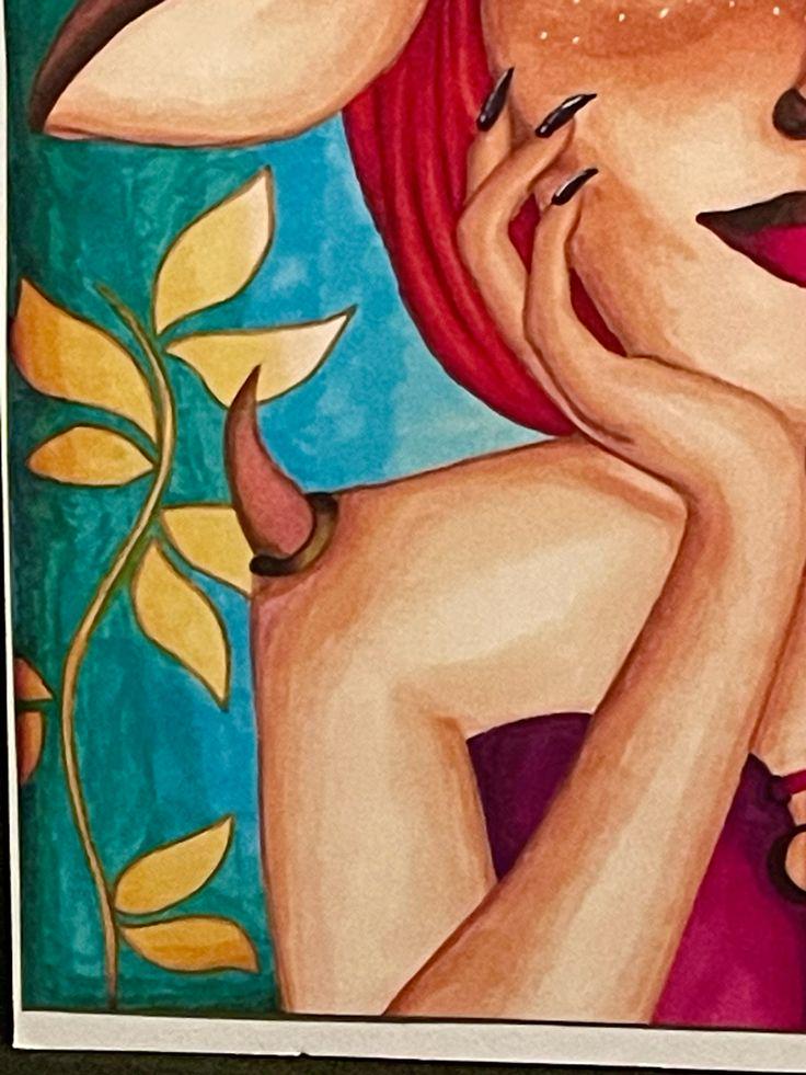 Faun Lady Print