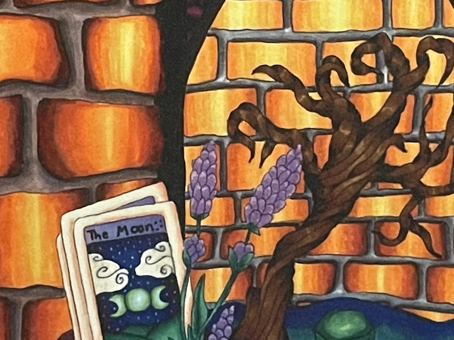 Witchy Castle Print