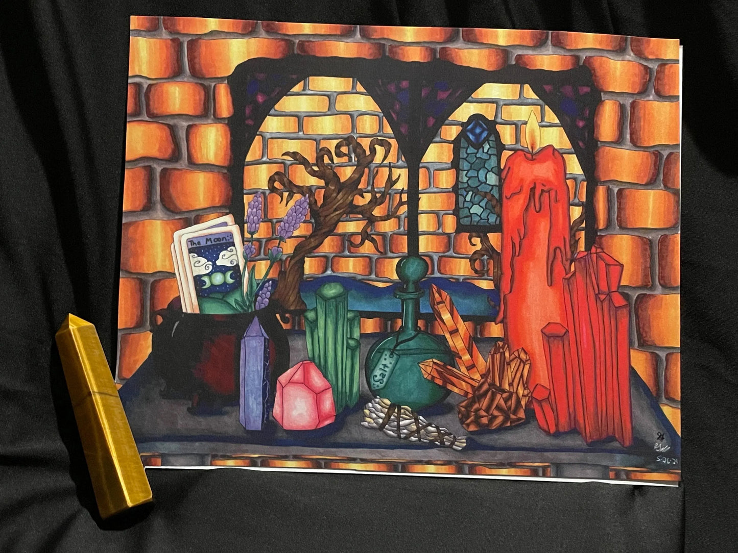 Witchy Castle Print