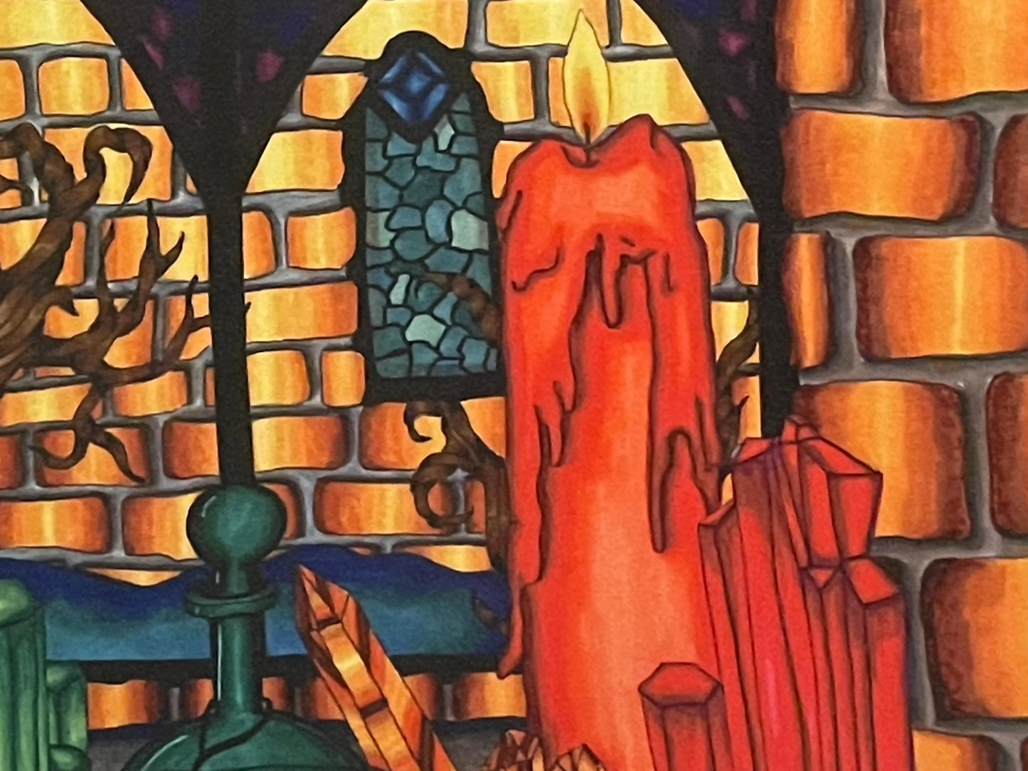 Witchy Castle Print