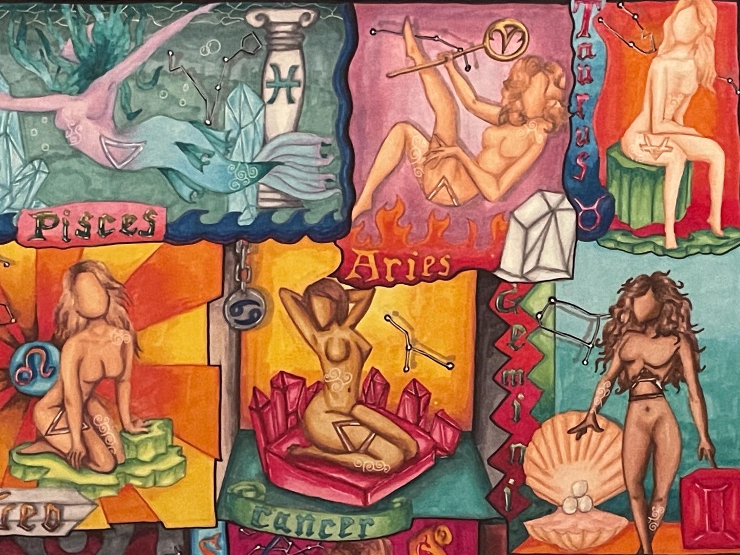 Zodiacs Print