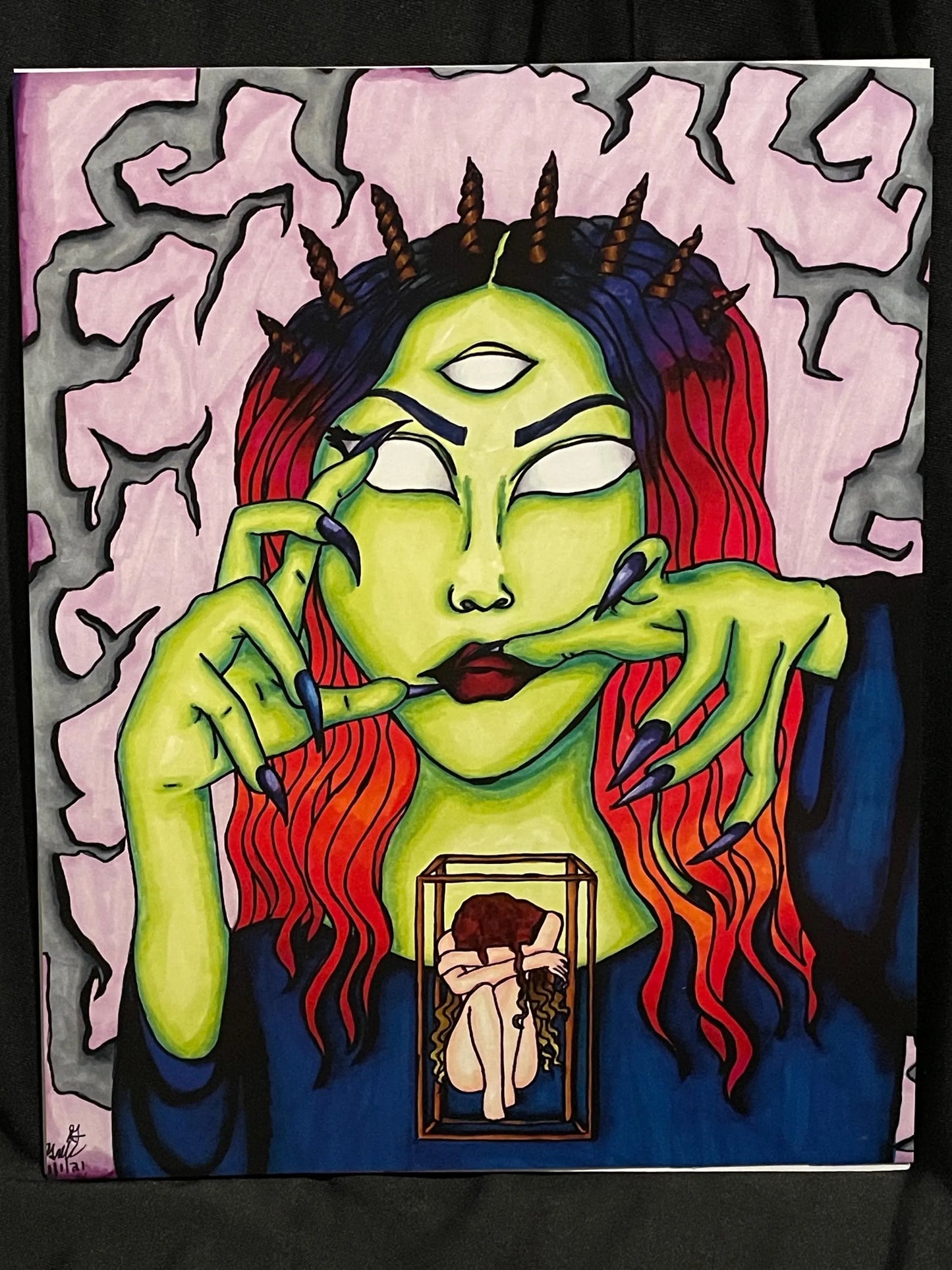 Green Witch Print