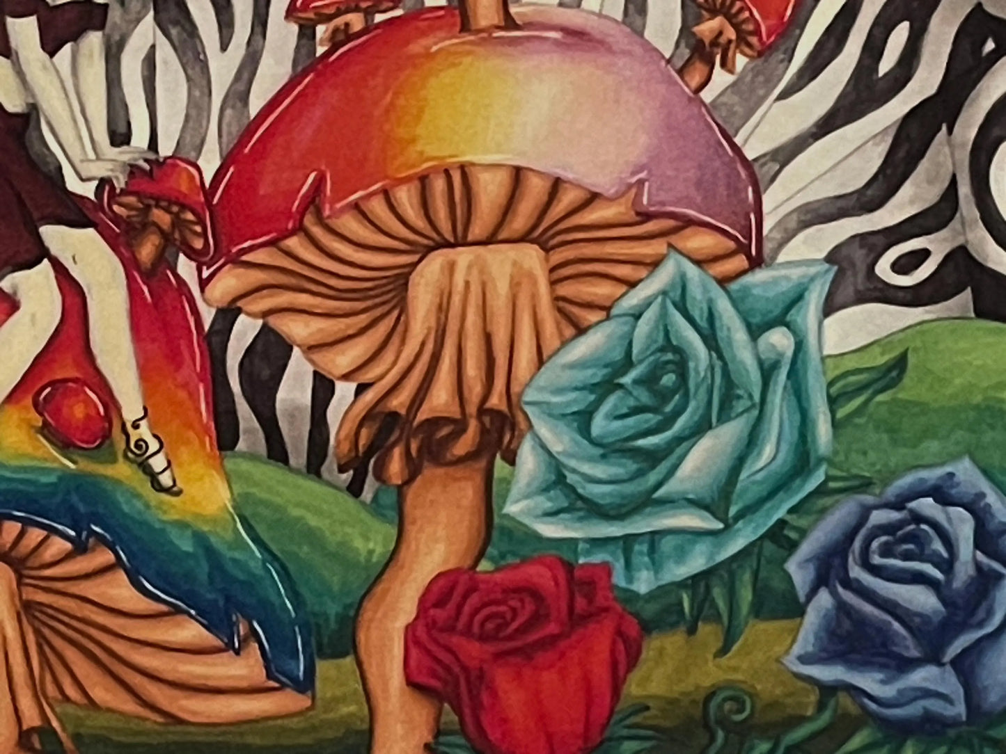 Mushroom Fairy Print
