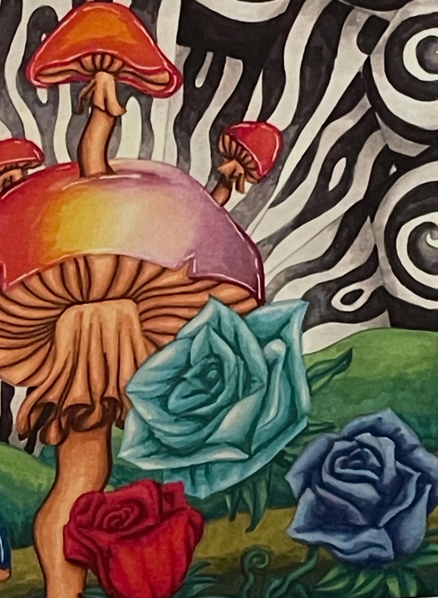 Mushroom Fairy Print