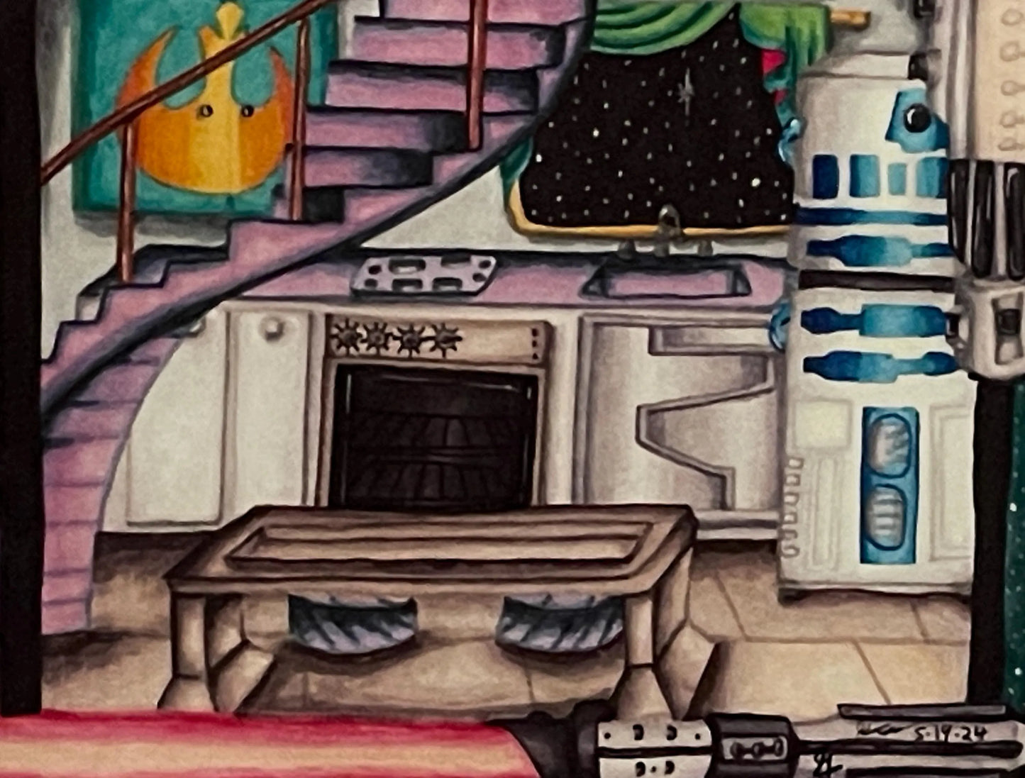Star Wars Dollhouse Print
